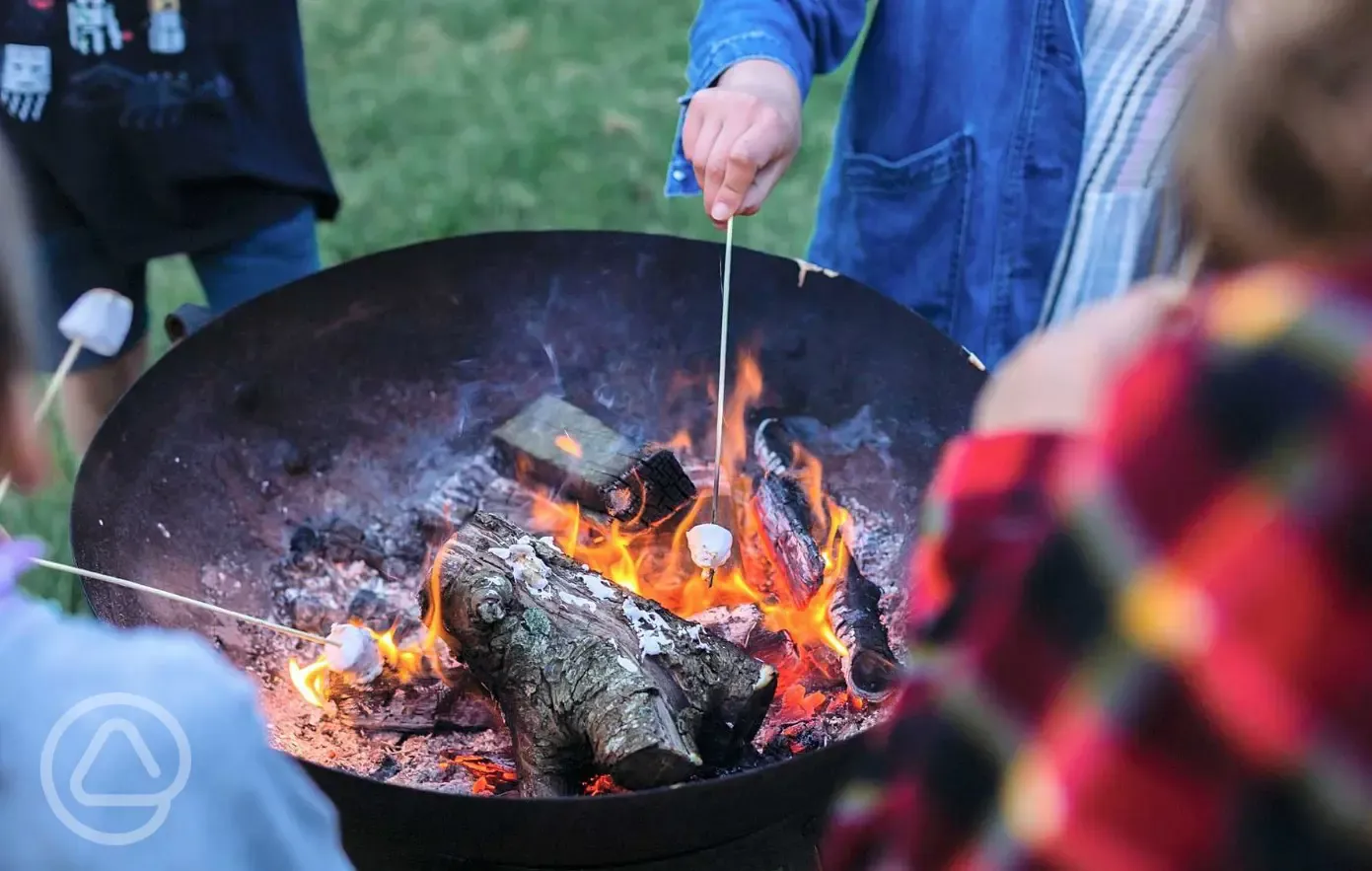 Fire pits welcome