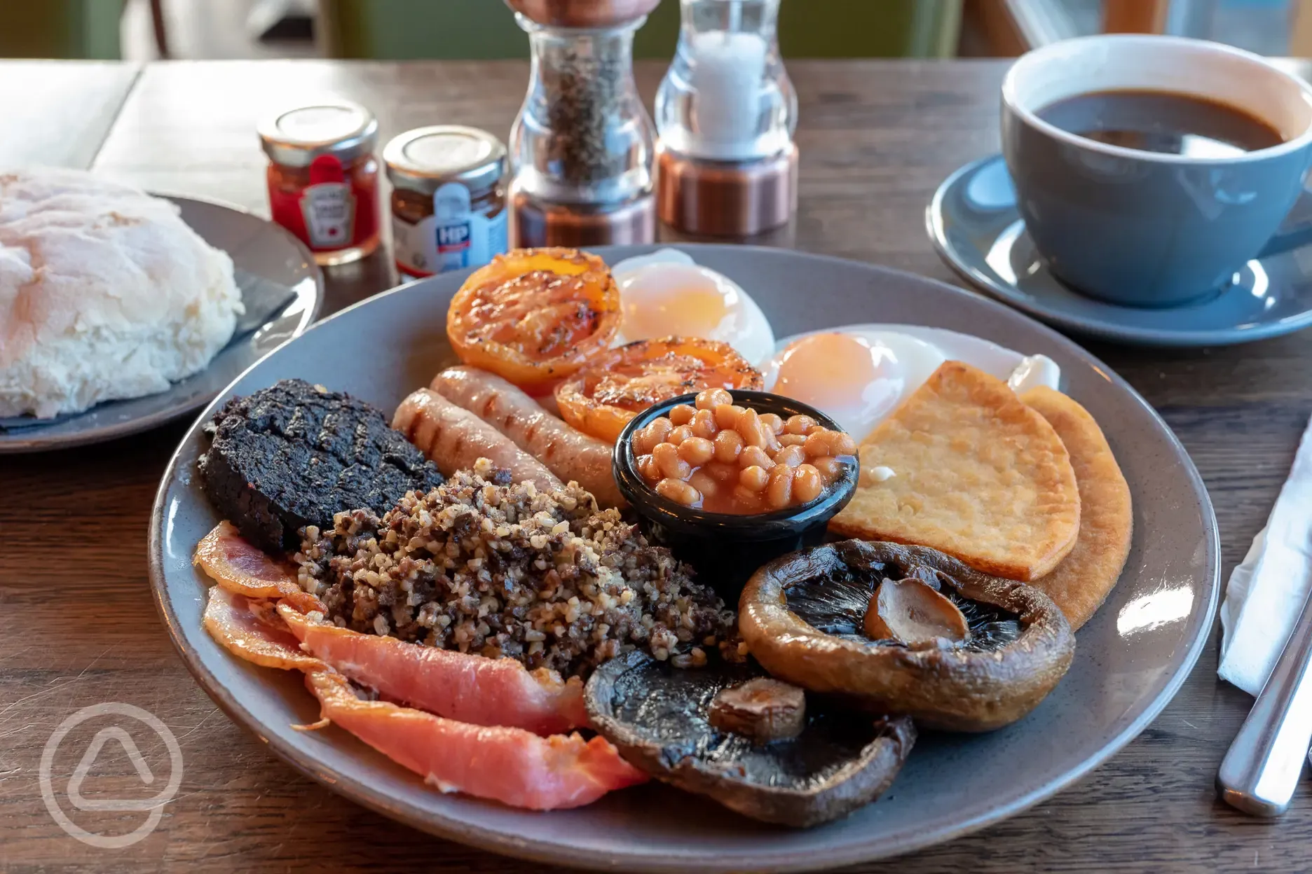 Breakfast from The Trials End Café and Bar
