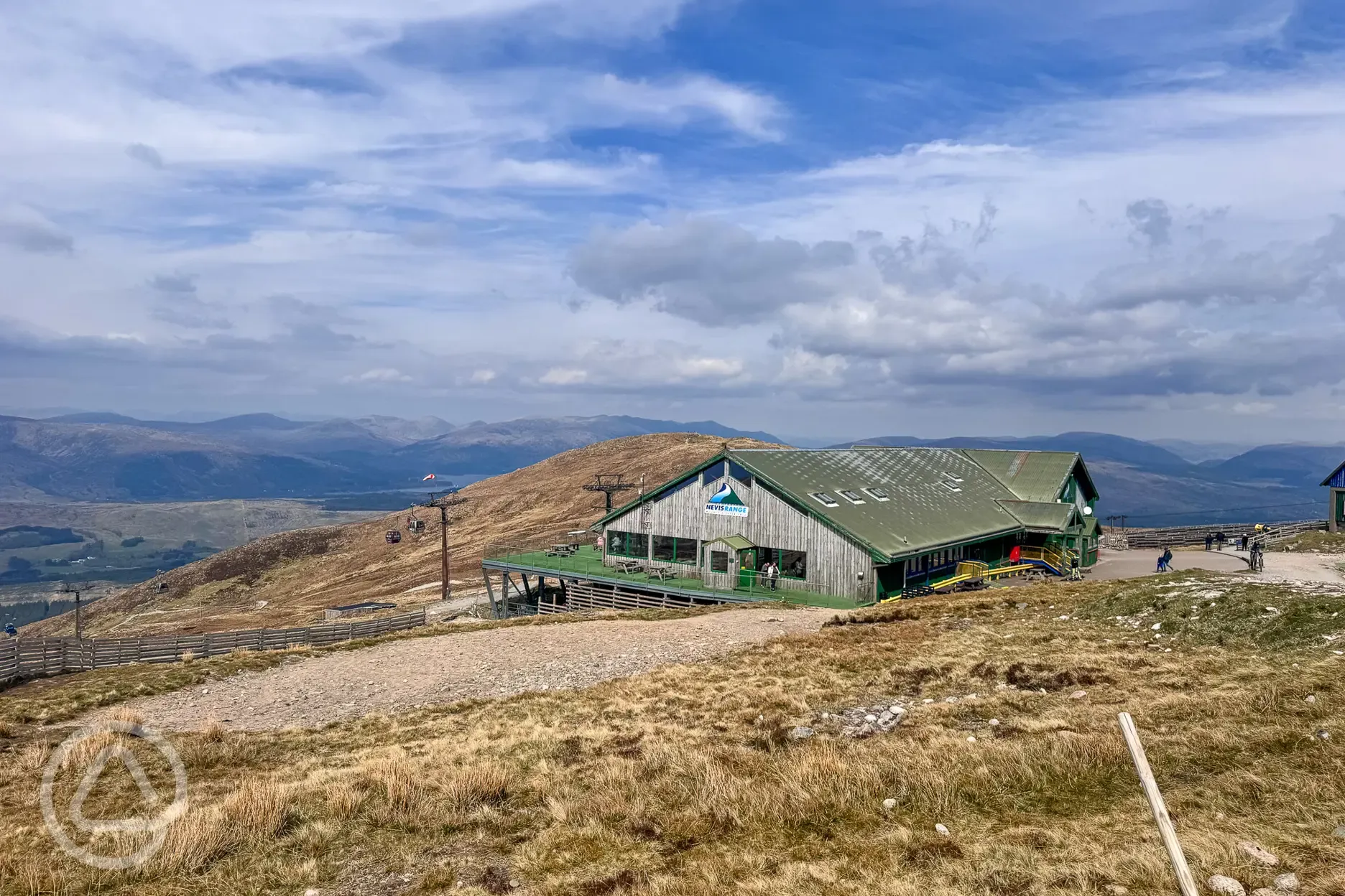 Snowgoose Café located at the top of the Gondola