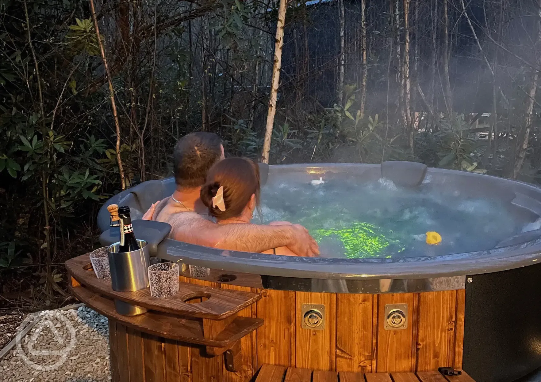 The Nest hot tub