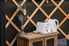 Yurt kettle and toaster Yurt kettle and toaster