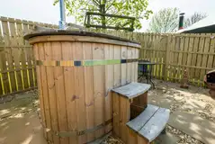 Yurt private hot tub Yurt private hot tub