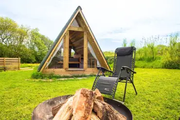 A-frame cabin