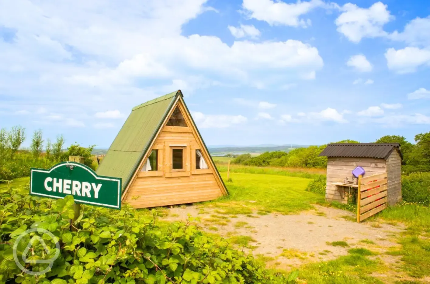 A-frame cabin