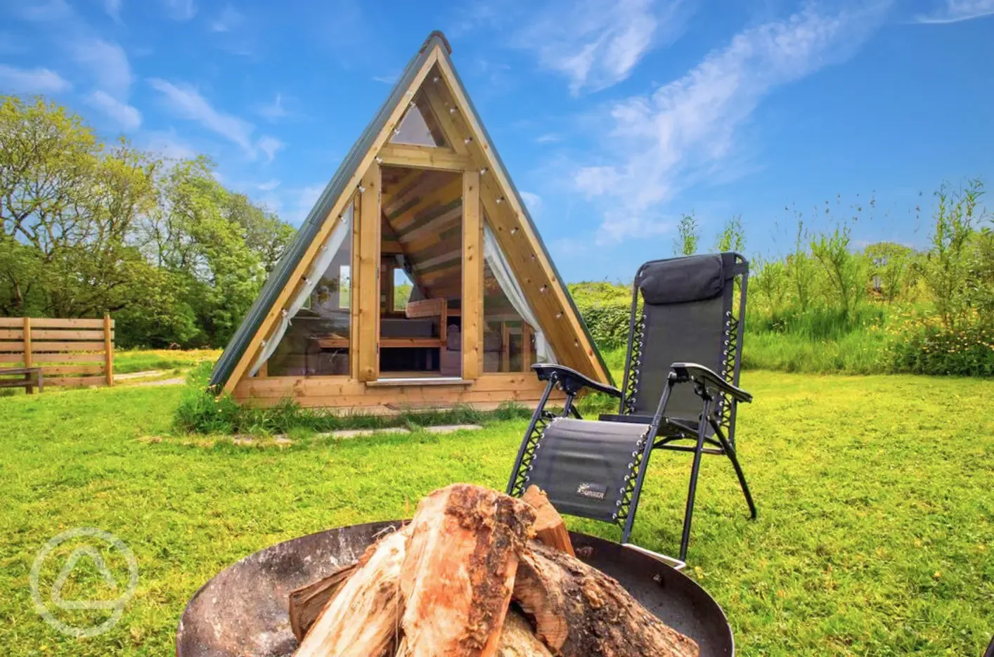 A-frame cabin