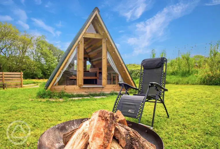 A-frame cabin
