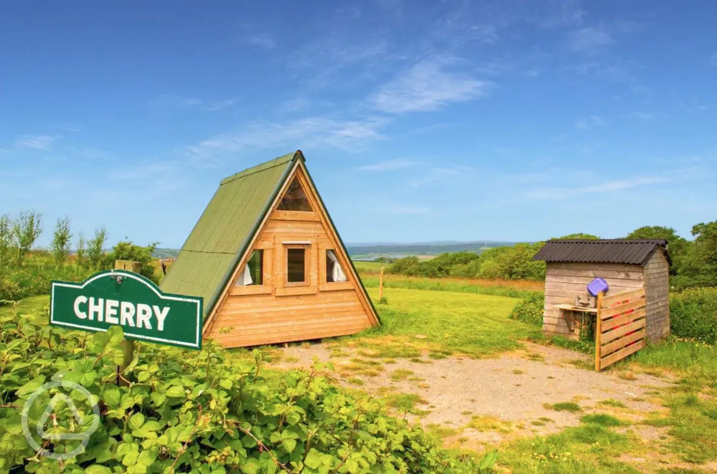 A-frame cabin