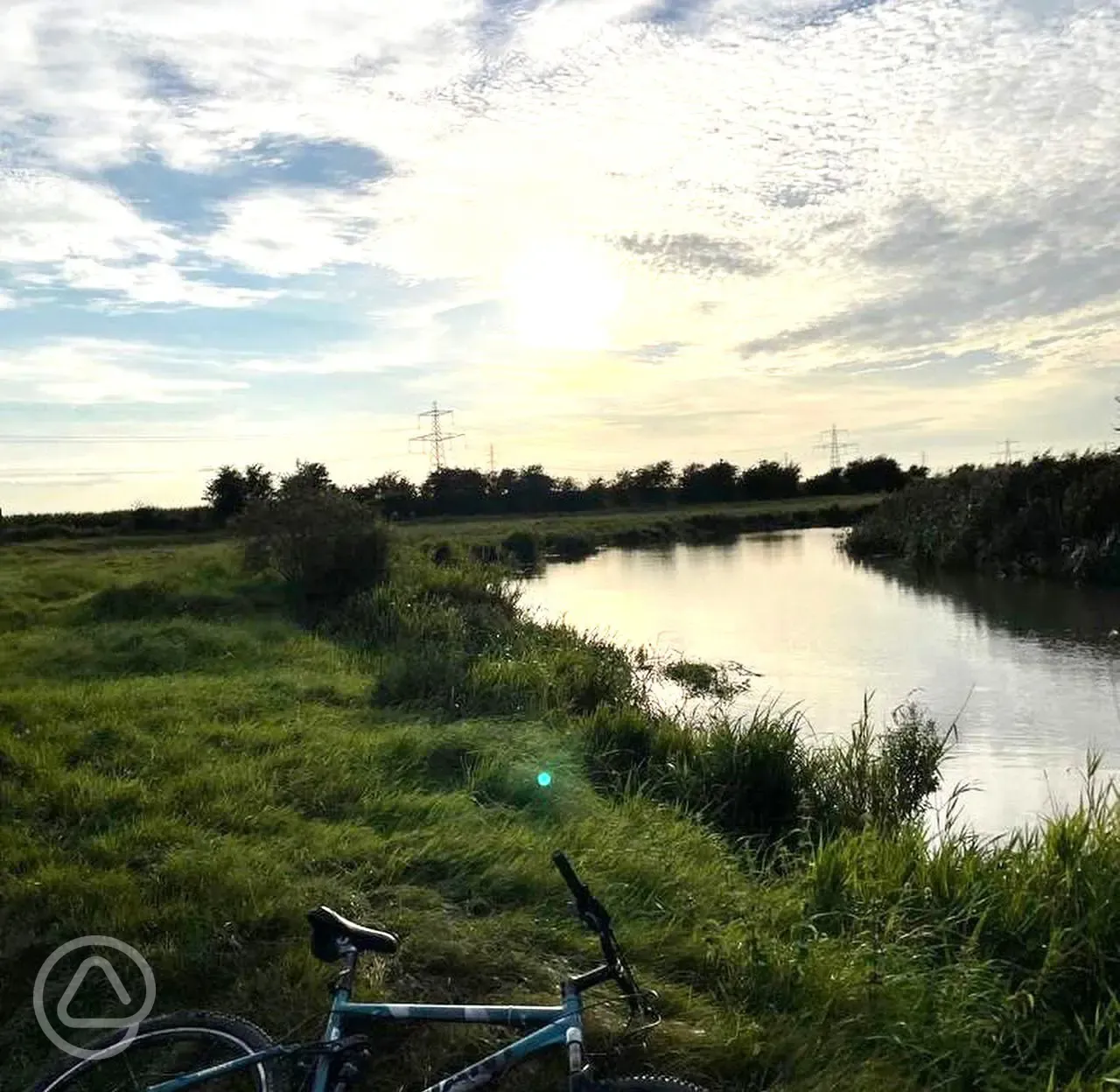 Neighbouring cycle route