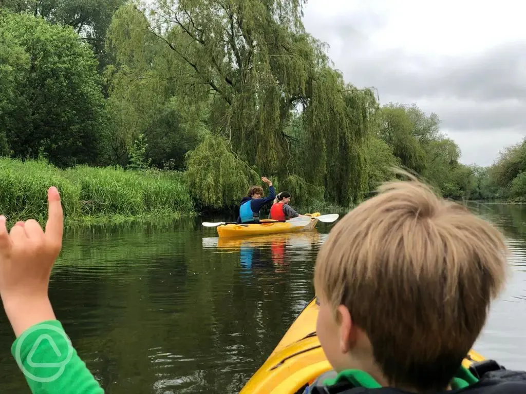 Kayaking nearby