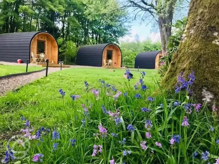 Ensuite glamping pods