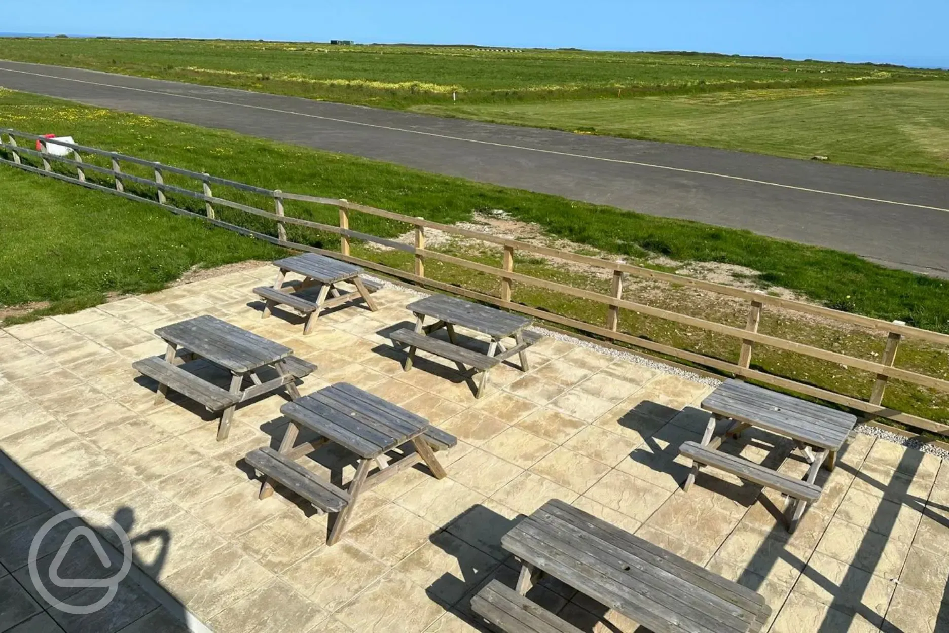 Outdoor seating area Outdoor seating area