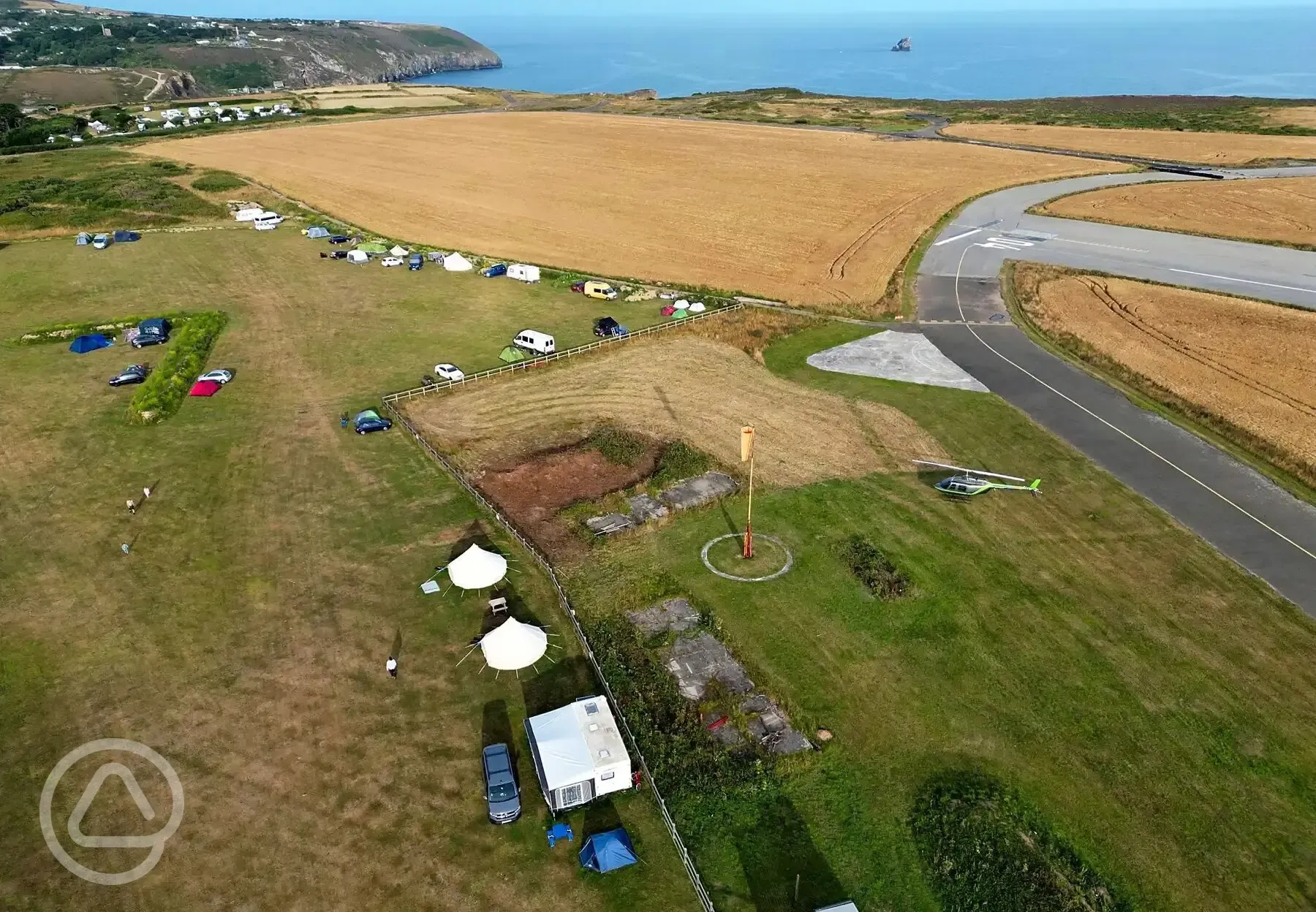 Non electric grass pitches