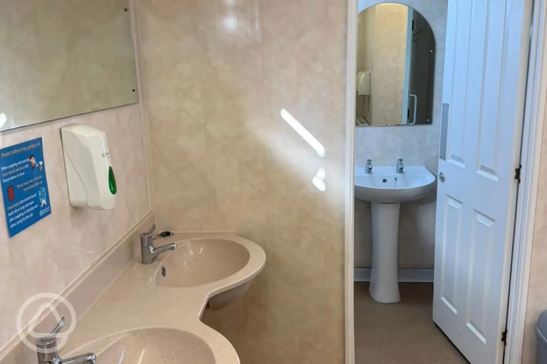 Toilets with sinks and mirrors Toilets with sinks and mirrors