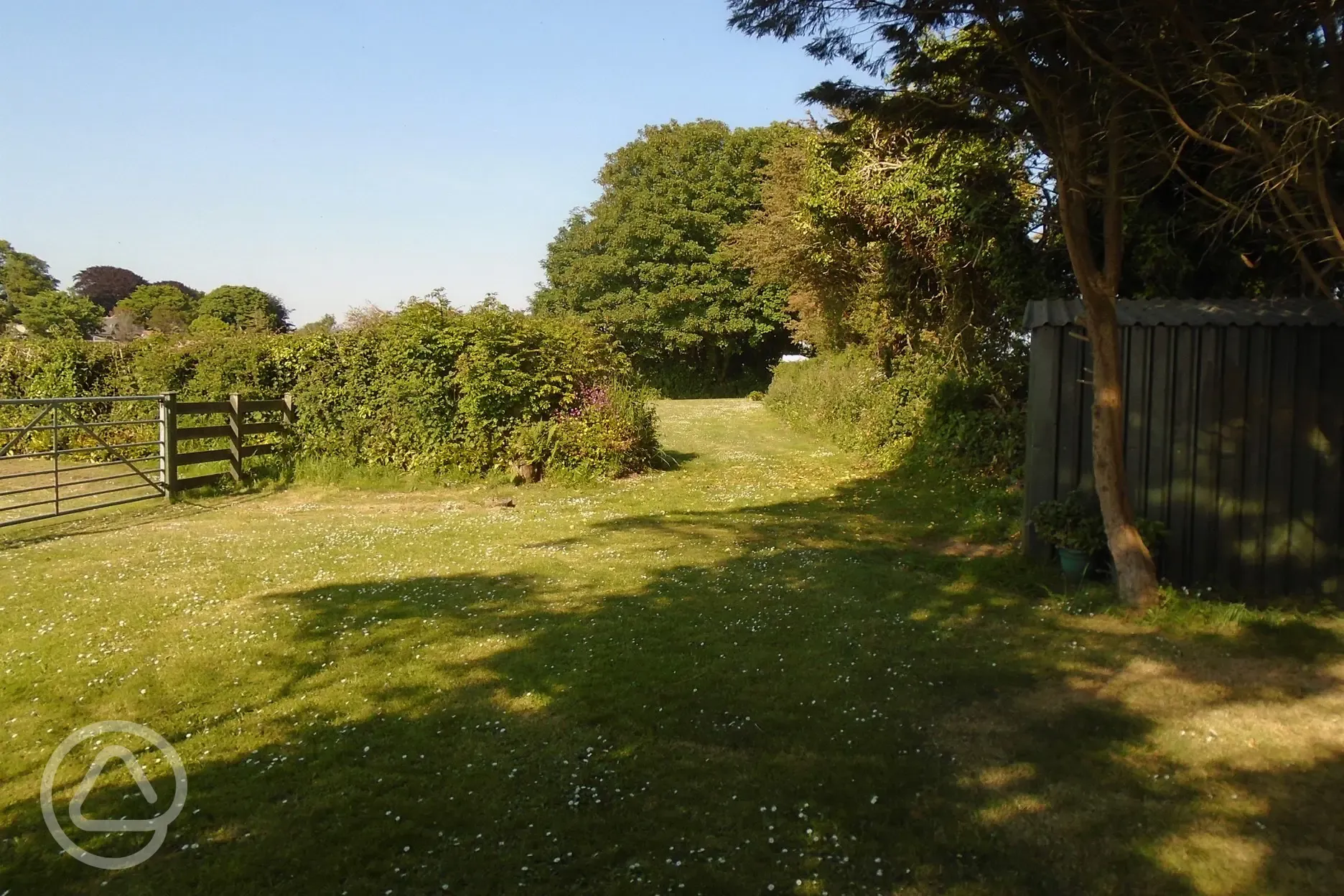 Entrance to the site