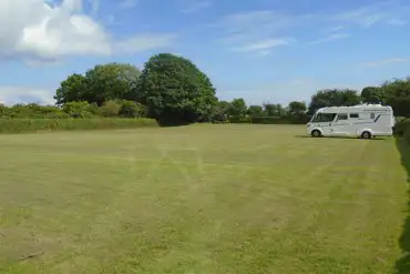 Non electric grass motorhome pitches