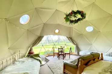Geodome interior