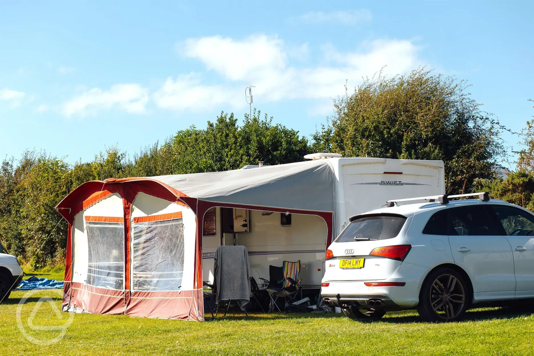 Electric grass pitches