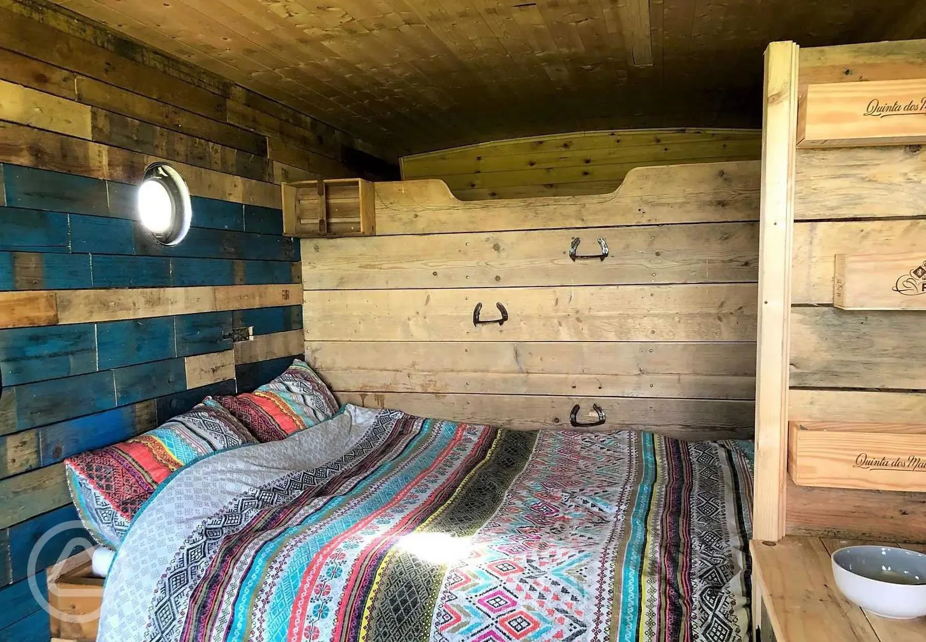 Horsebox bedroom
