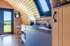Glamping pod kitchen Glamping pod kitchen