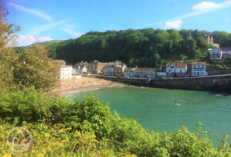 Nearby Combe Martin beach
