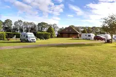Grass pitches with optional 10 amp electric