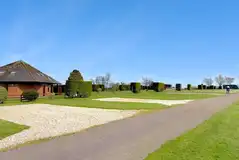 Prime location family electric hardstanding pitches by facilities