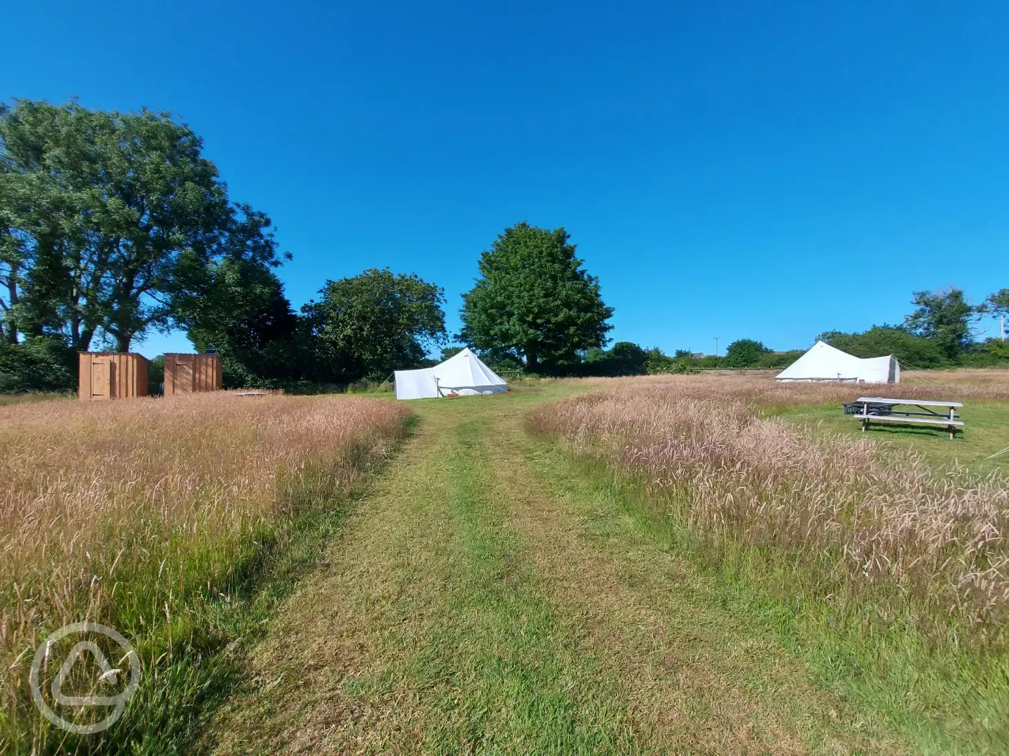 Bell tents and facilities