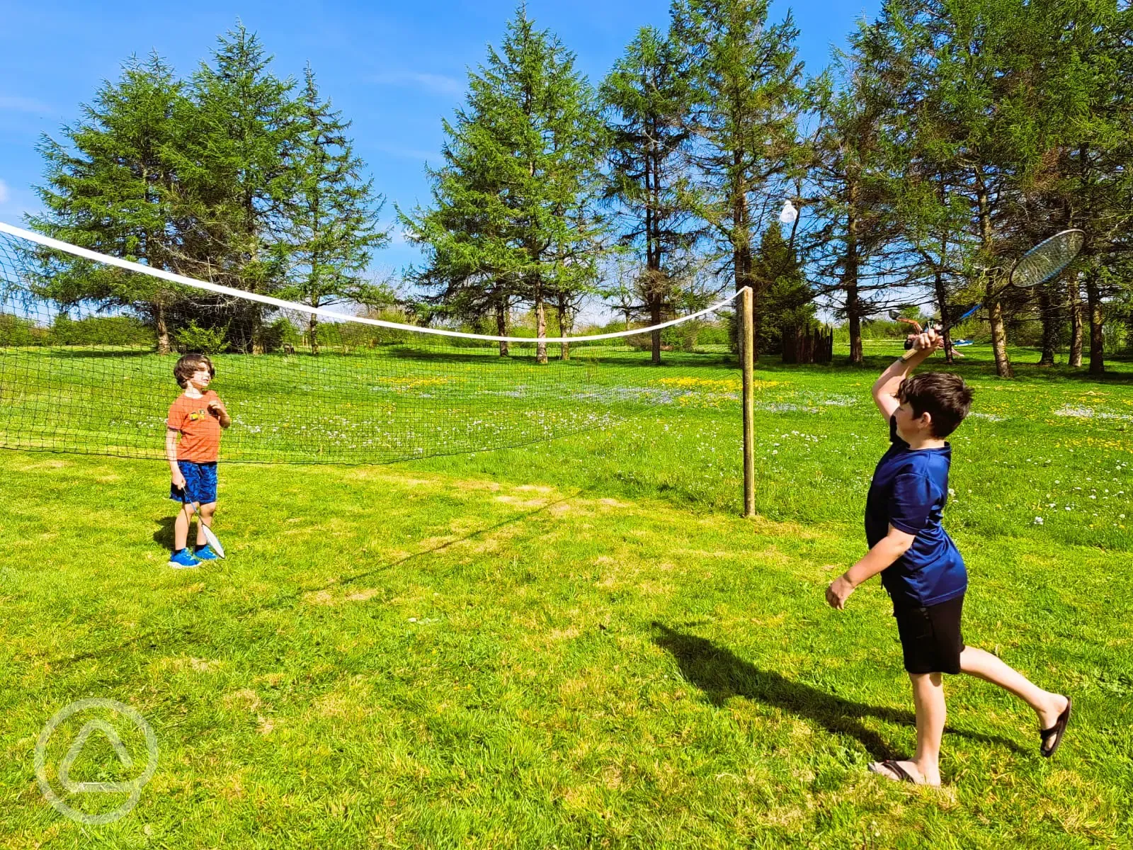 Badminton net