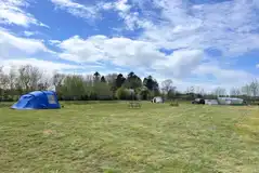 Non electric grass tent pitches, unmarked for tents only Non electric grass tent pitches, unmarked for tents only