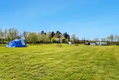 Non electric grass tent pitches, unmarked for tents only Non electric grass tent pitches, unmarked for tents only