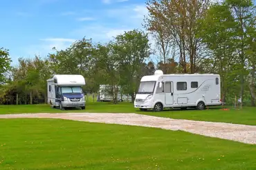 Non electric grass tent pitches