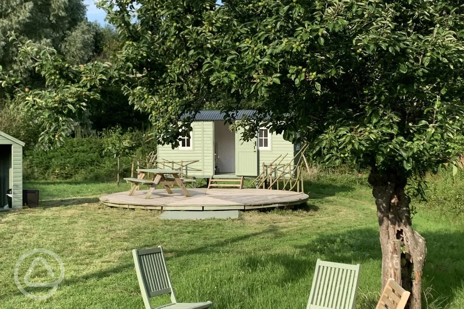 Evelyn shepherd's hut