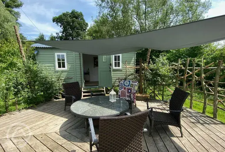 Evelyn shepherd's hut