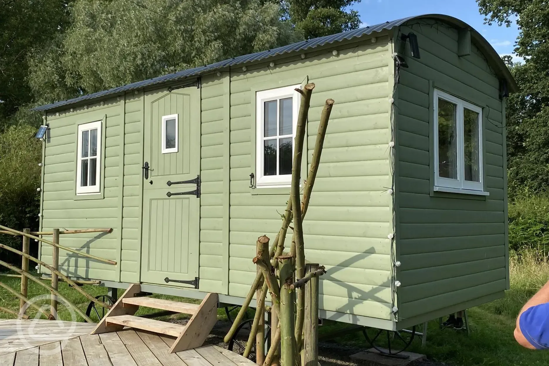 Evelyn shepherd's hut