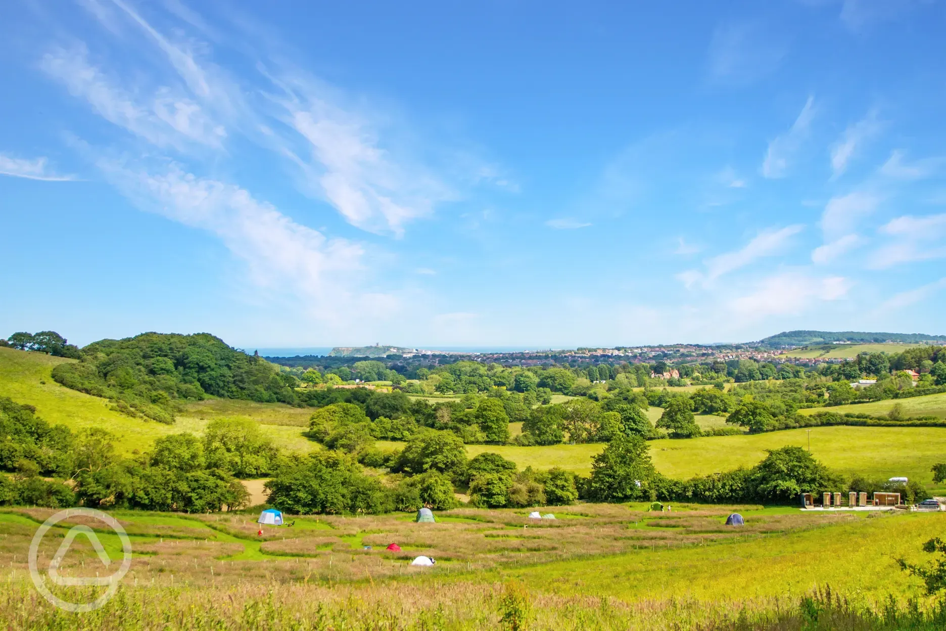 View of the campsite