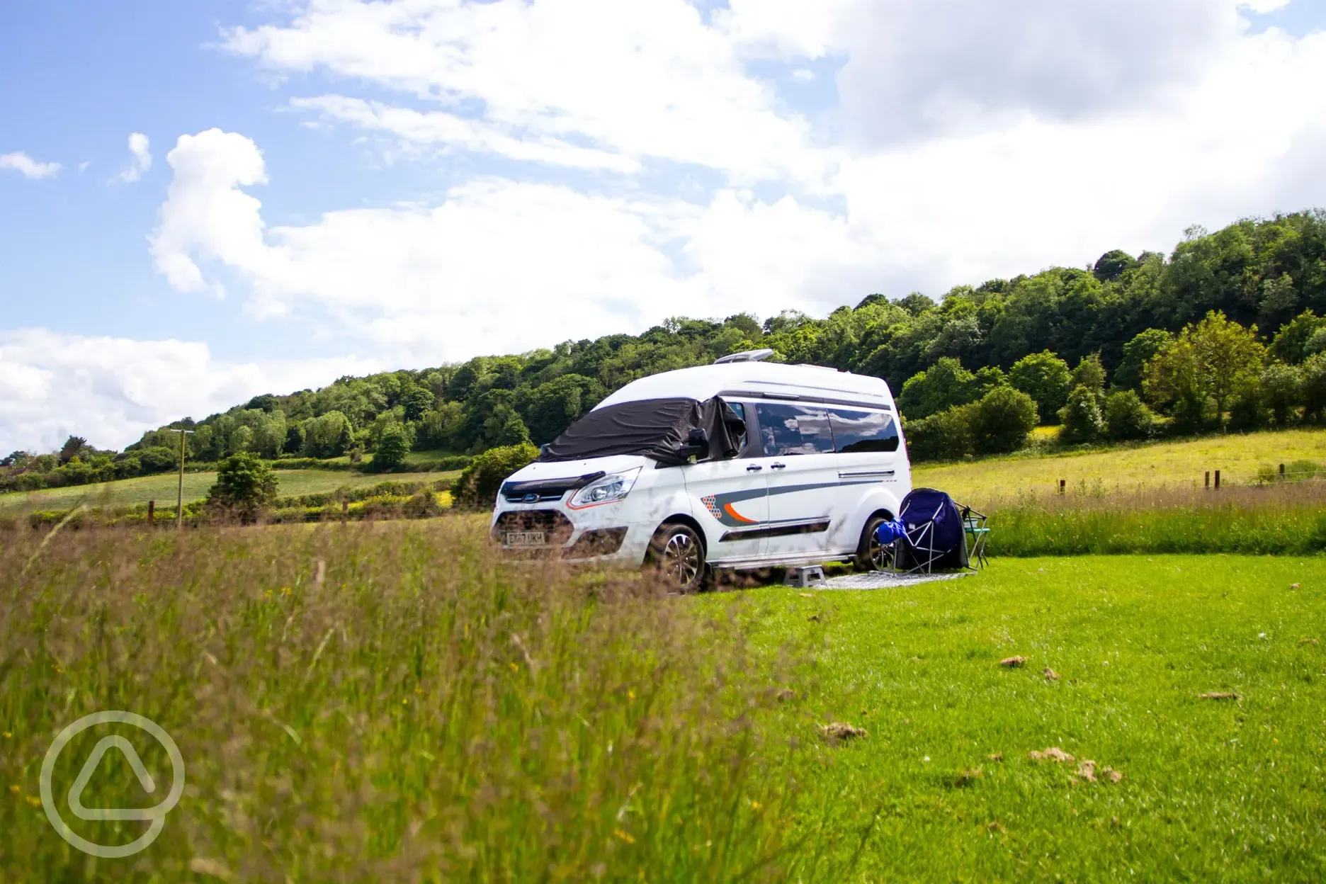 Non electric grass touring pitches