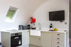 Little big lodge glamping pod interior