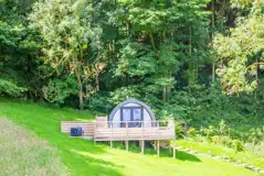 Little lodge glamping pod