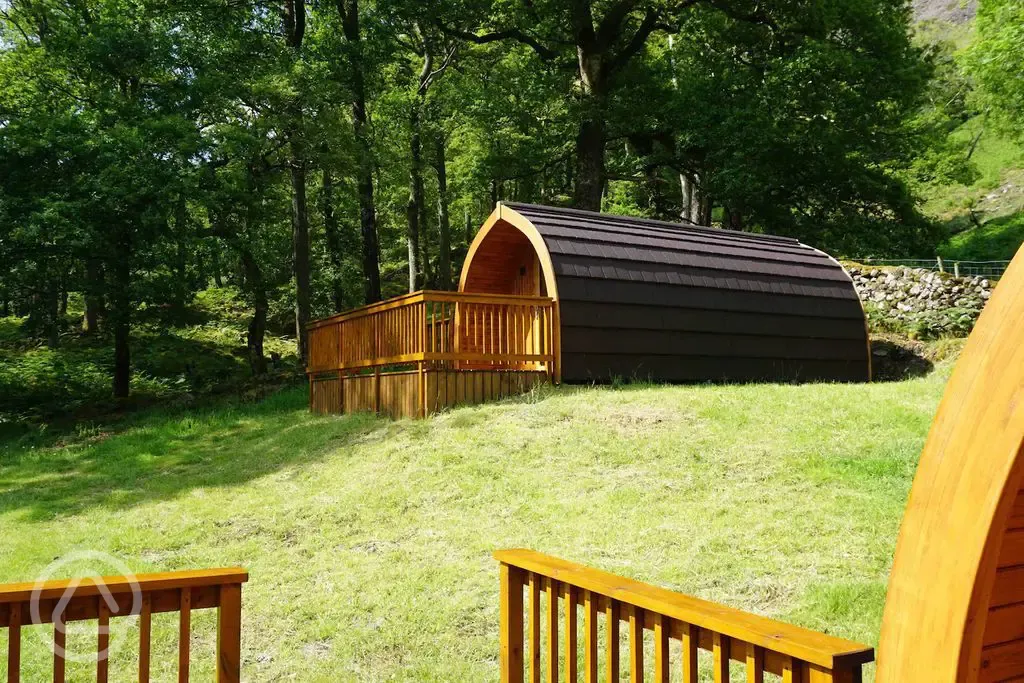 Ensuite glamping pods