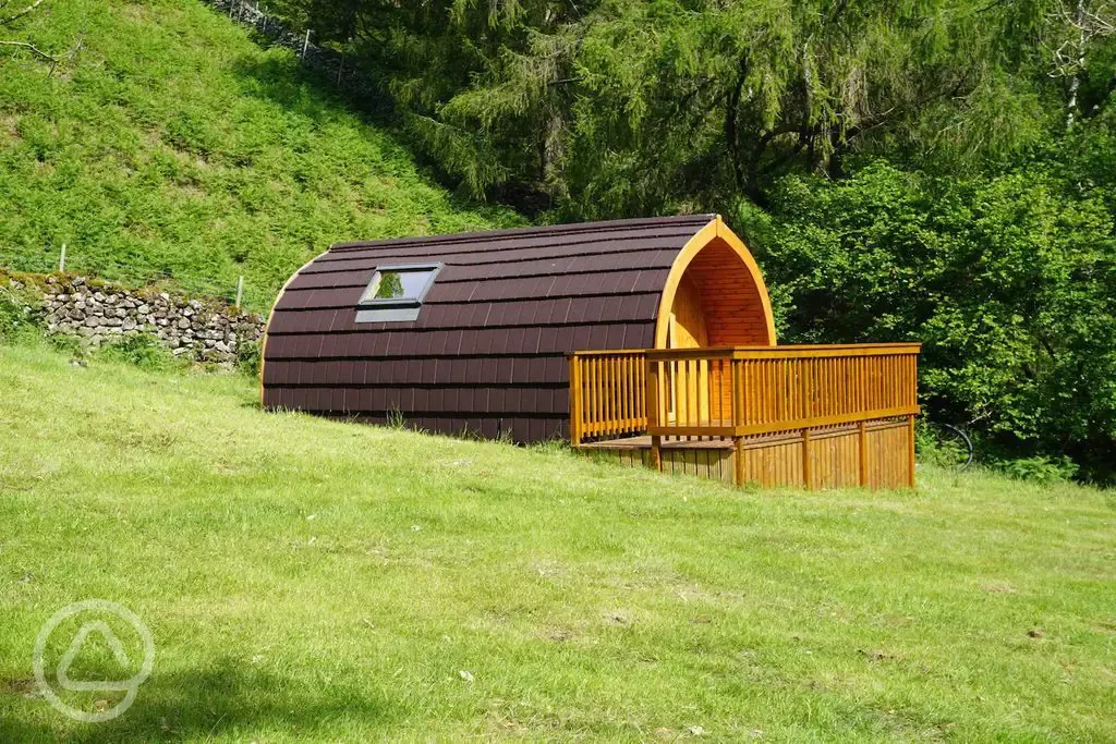 Ensuite glamping pod