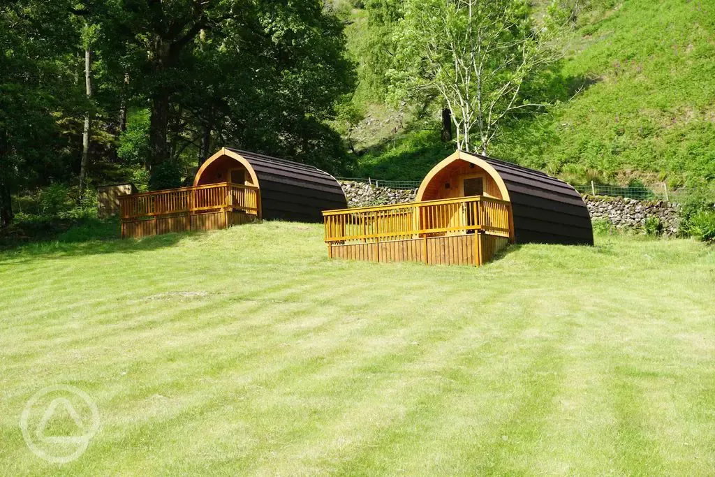 Ensuite glamping pods