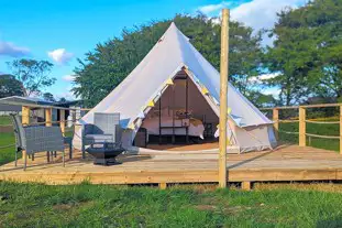 Panoramic Camping and Glamping, Felindre, Swansea (11.7 miles)