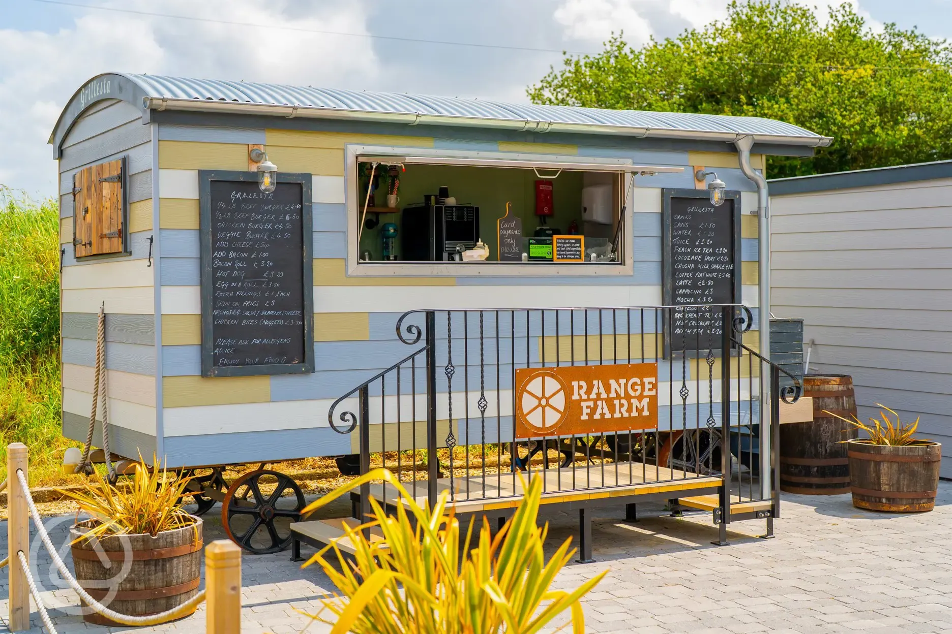 Seasonal food van