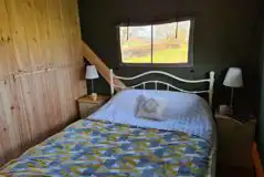 Safari tent double bed