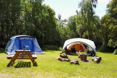 Dreamy Hollow Woodland Campsite and WW1 Trenches