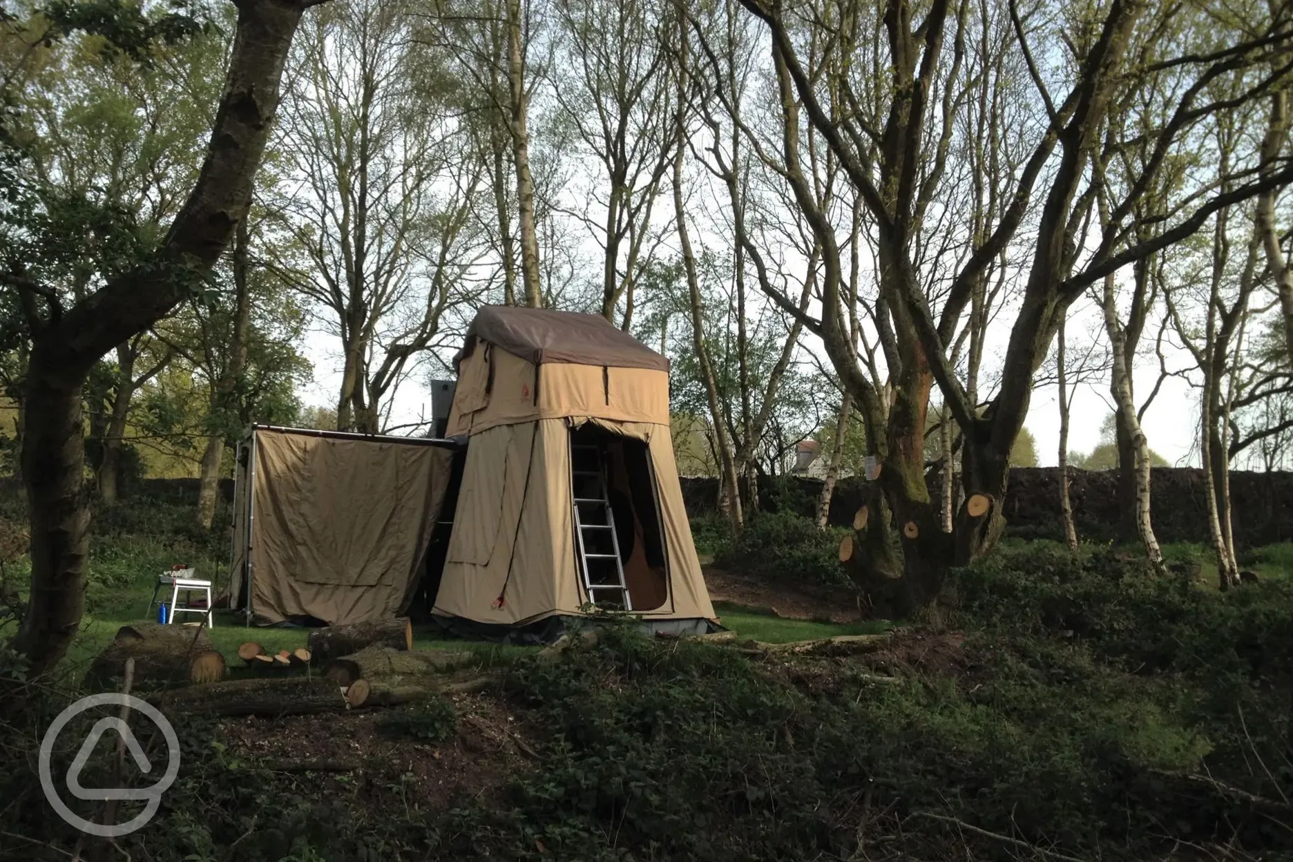 Grass campervan pitch (family friendly)