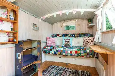 Shepherd's hut sofa