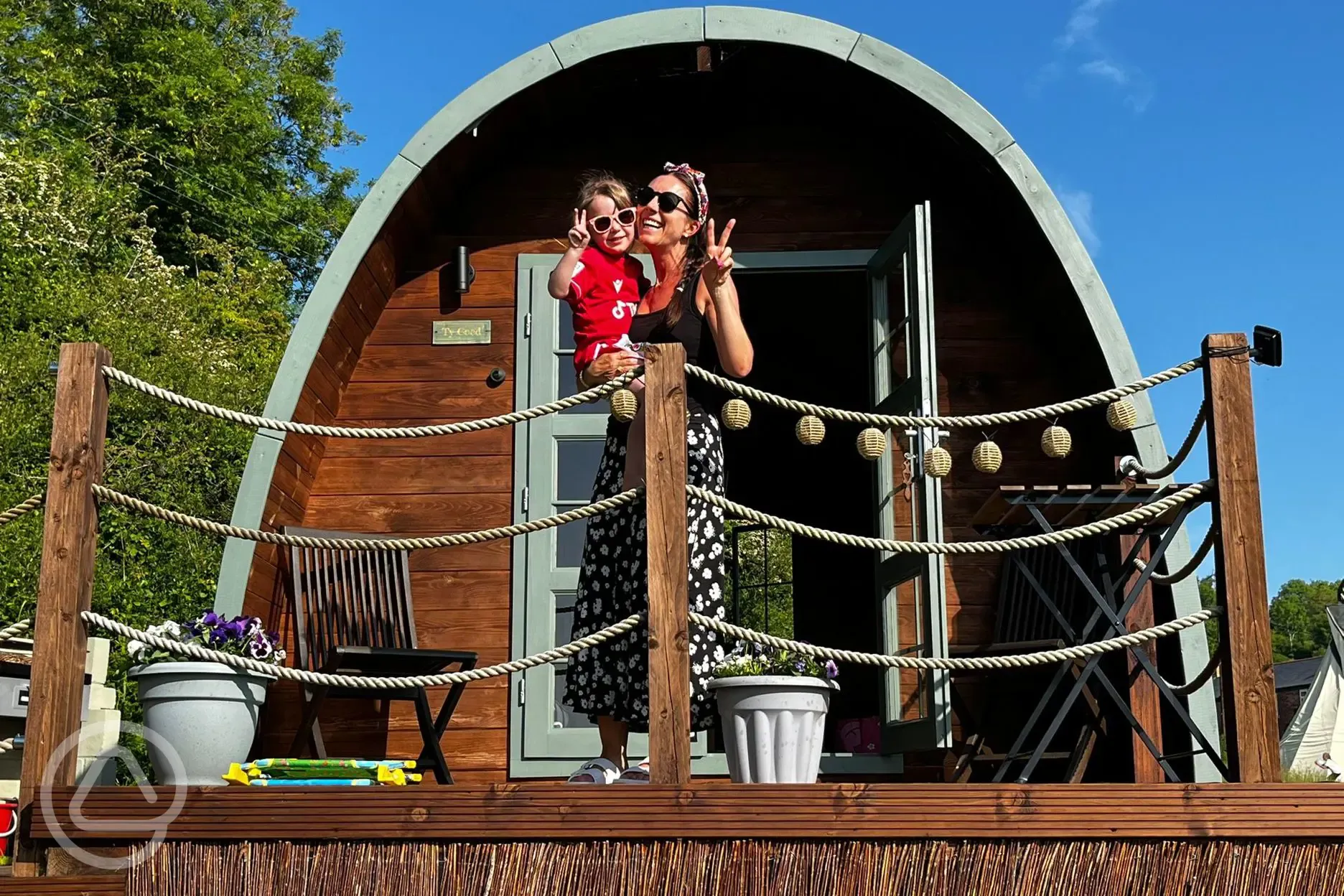 Glamping pod