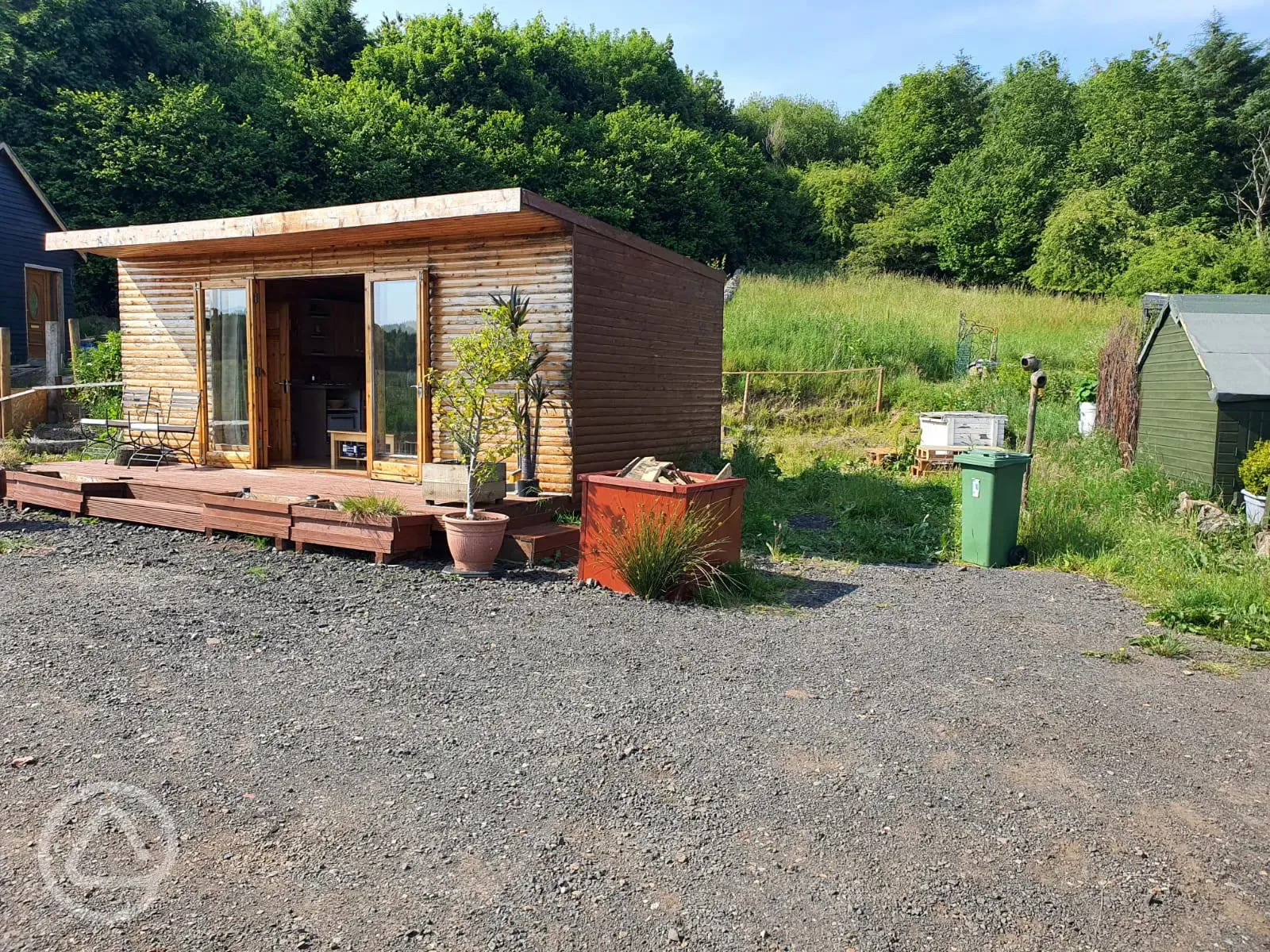 Glamping cabin