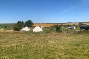 Site overview of Bankfoot Camping